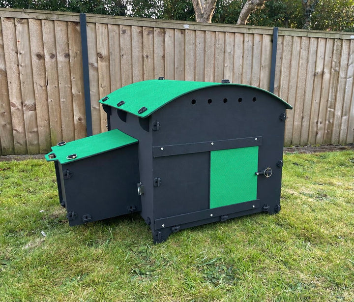 Black Standard Chicken Coop (Up to 4 large chickens)
