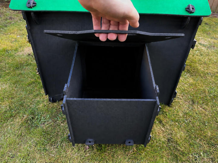Black Standard Chicken Coop (Up to 4 large chickens)